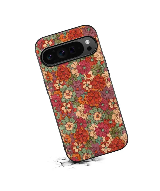 Coque Google Pixel 10 / 10 Pro Motif Floral Été | Summer Red