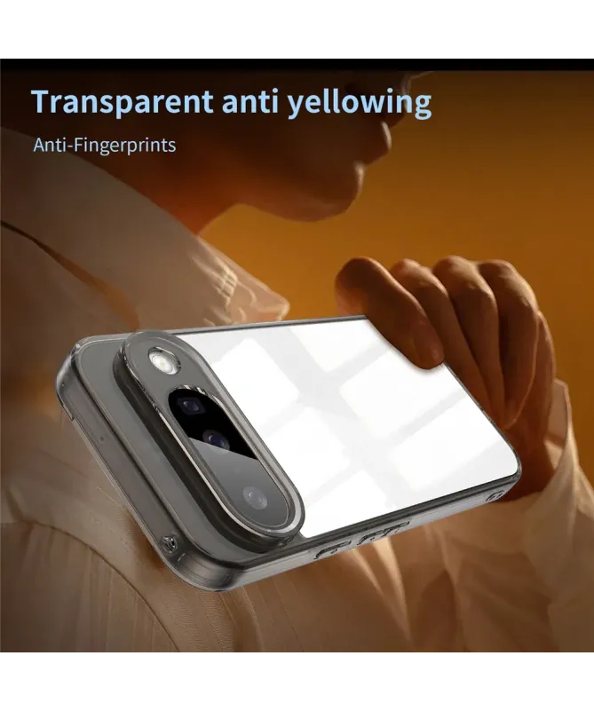 Coque Google Pixel 10 Transparente Anti-choc avec Bumper