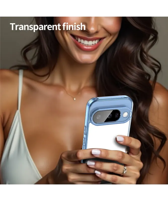 Coque Google Pixel 10 Transparente Anti-choc avec Bumper