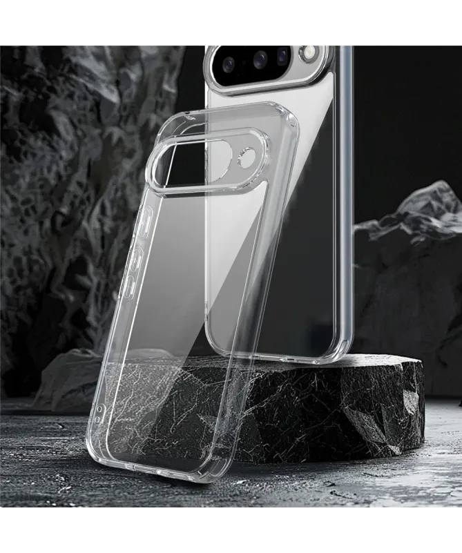 Coque Google Pixel 10 Transparente Anti-choc avec Bumper