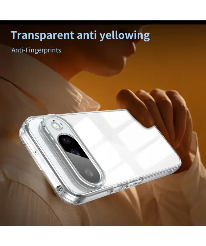 Coque Google Pixel 10 Transparente Anti-choc avec Bumper