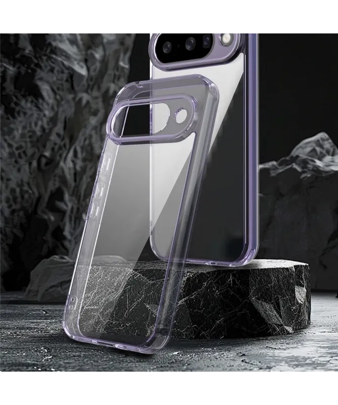 Coque Google Pixel 10 Transparente Anti-choc avec Bumper