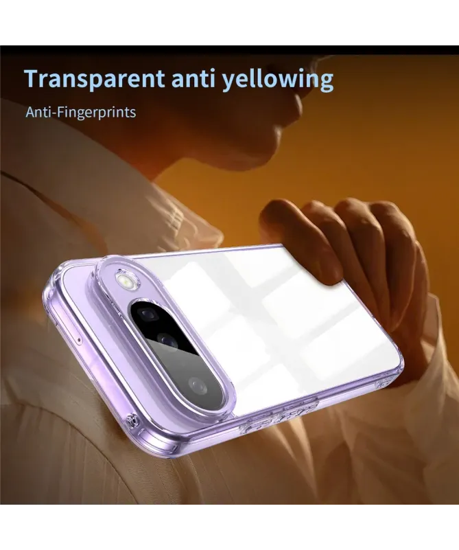 Coque Google Pixel 10 Transparente Anti-choc avec Bumper