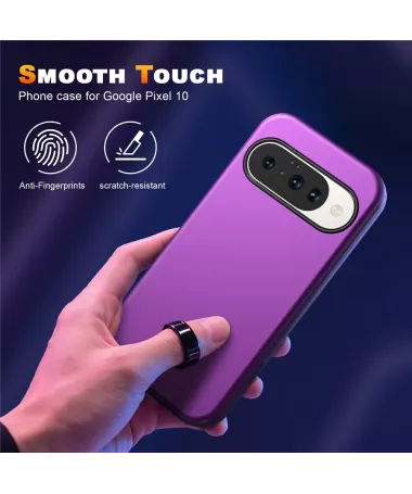Coque Google Pixel 10 / 10 Pro Antichoc Double Couche | GW03 Violet - photo 16