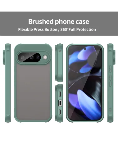 Coque Google Pixel 10 Phantom Defense avec Verre Trempé Kaki - photo 13