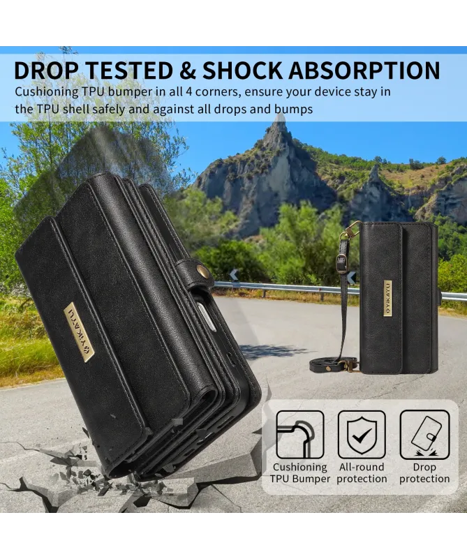 Housse Portefeuille à Bandoulière pour Google Pixel 10/ 10 Pro | Organ