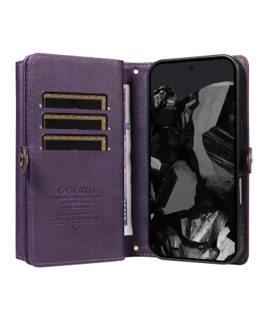 Housse Portefeuille à Bandoulière pour Google Pixel 10/ 10 Pro | Organizer Violet - photo 27