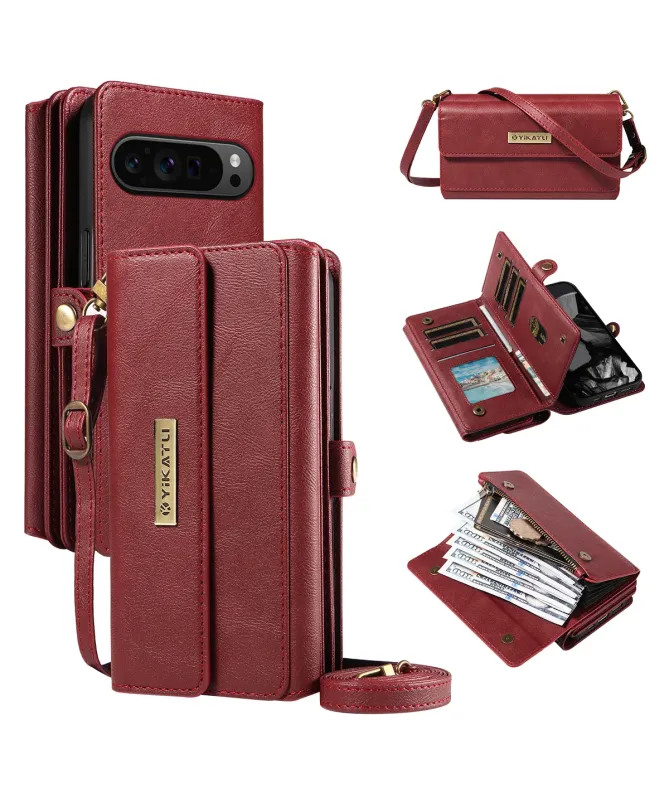 Housse Portefeuille à Bandoulière pour Google Pixel 10/ 10 Pro | Organ