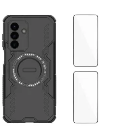 Pack Samsung Galaxy A17 5G Coque Anti-choc Magnétique et 2 Verres