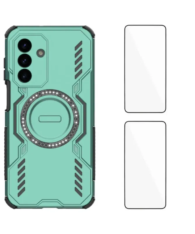 Pack Samsung Galaxy A17 5G Coque Anti-choc Magnétique et 2 Verres