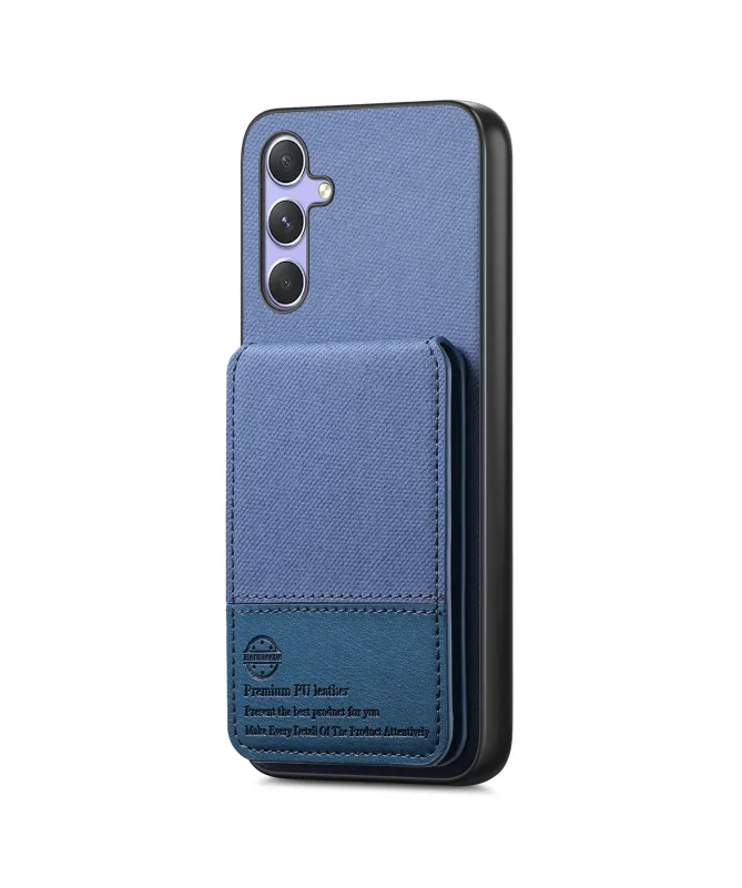 Coque Samsung Galaxy A17 5G Portefeuille Anti-RFID avec Support