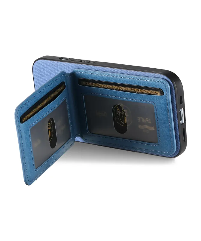 Coque Samsung Galaxy A17 5G Portefeuille Anti-RFID avec Support