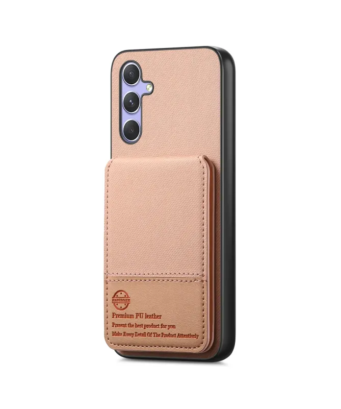 Coque Samsung Galaxy A17 5G Portefeuille Anti-RFID avec Support