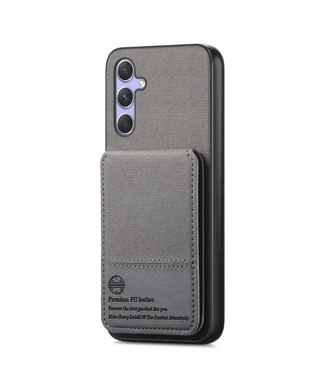 Coque Samsung Galaxy A17 5G Portefeuille Anti-RFID avec Support