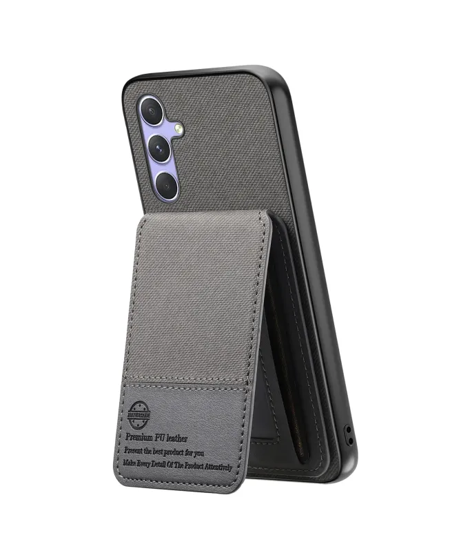 Coque Samsung Galaxy A17 5G Portefeuille Anti-RFID avec Support