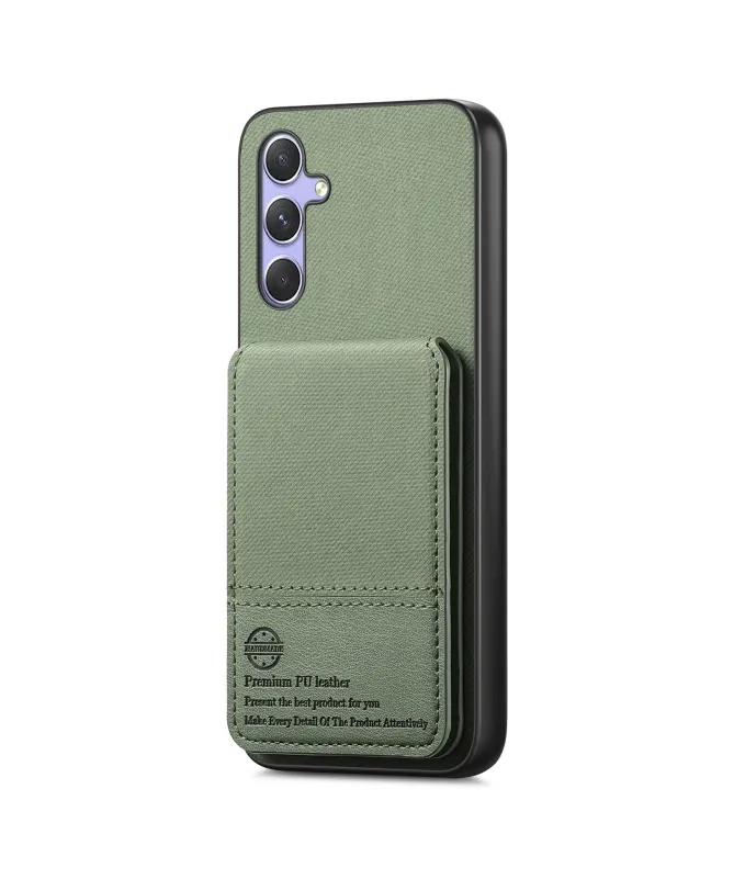 Coque Samsung Galaxy A17 5G Portefeuille Anti-RFID avec Support