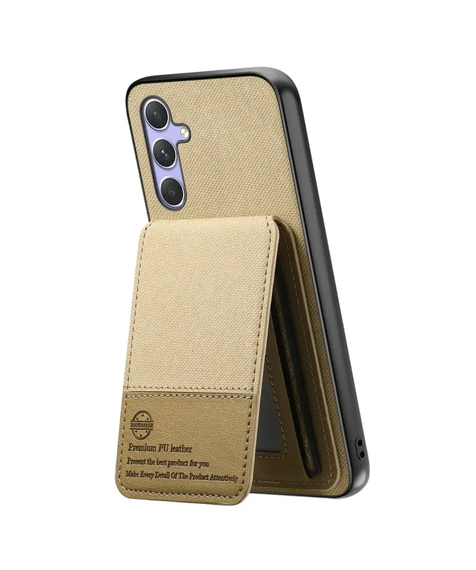Coque Samsung Galaxy A17 5G Portefeuille Anti-RFID avec Support