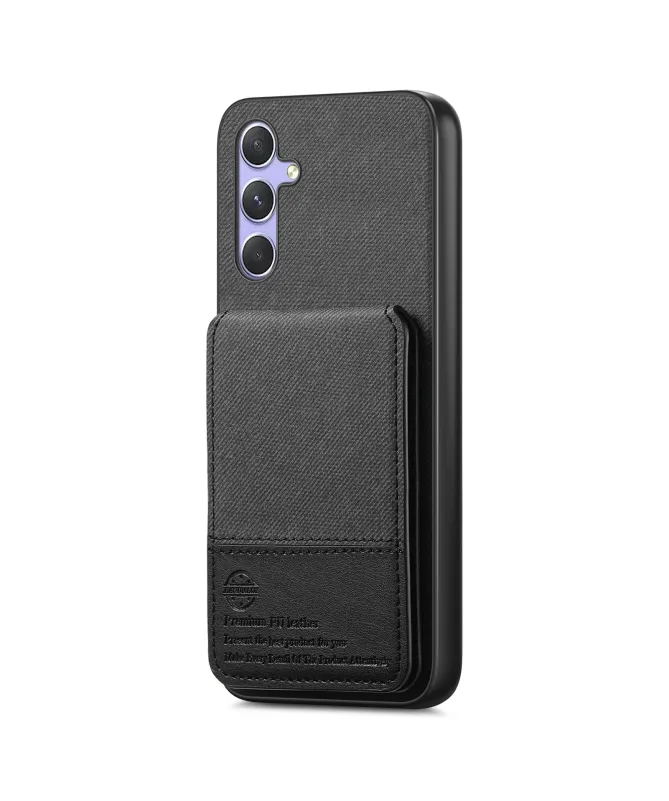 Coque Samsung Galaxy A17 5G Portefeuille Anti-RFID avec Support
