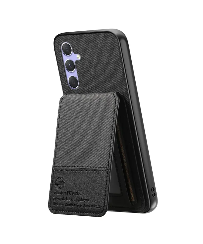 Coque Samsung Galaxy A17 5G Portefeuille Anti-RFID avec Support