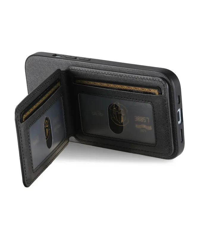 Coque Samsung Galaxy A17 5G Portefeuille Anti-RFID avec Support