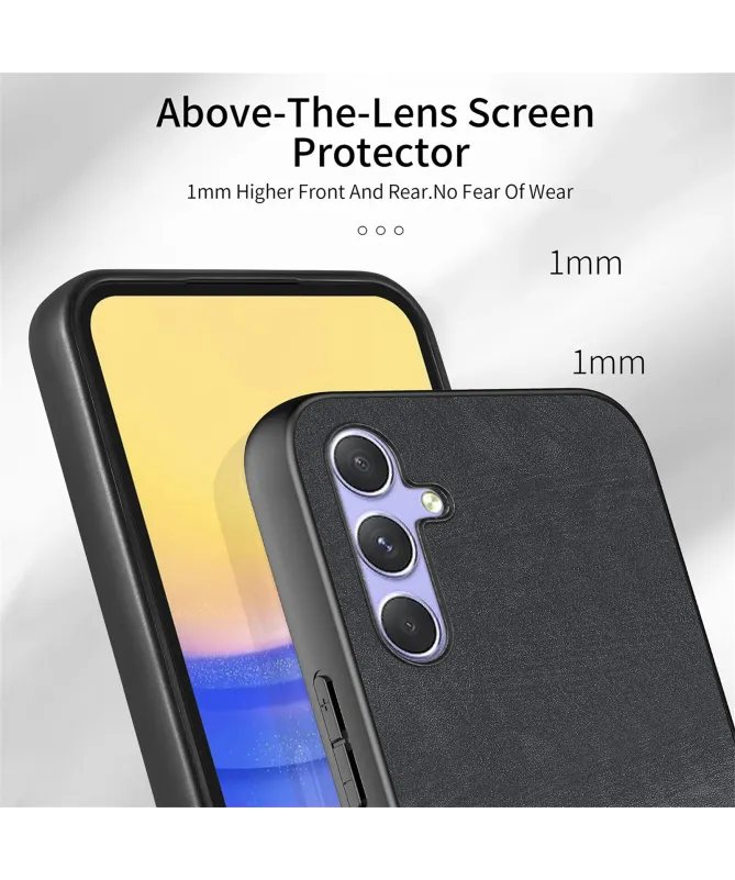 Coque Portefeuille Samsung Galaxy A17 5G Effet Cuir avec Support