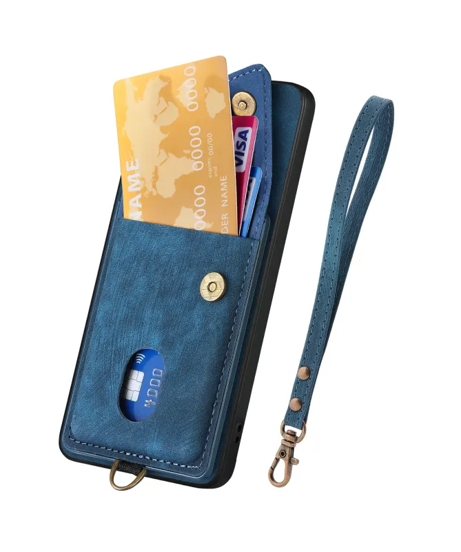 Coque Portefeuille Samsung Galaxy A17 5G Effet Cuir avec Support