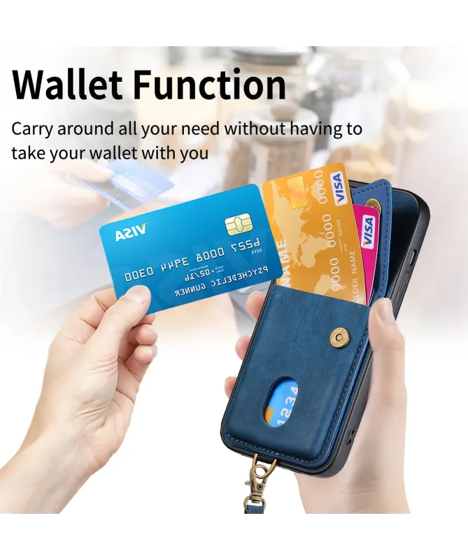 Coque Portefeuille Samsung Galaxy A17 5G Effet Cuir avec Support