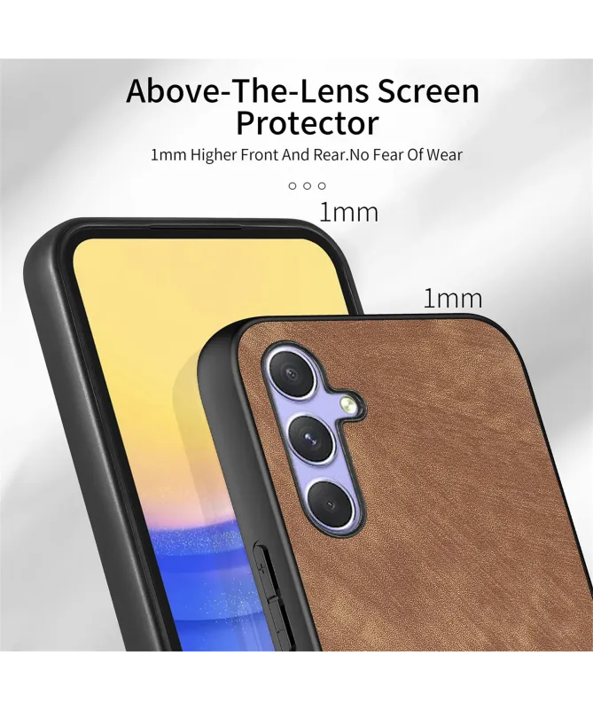 Coque Portefeuille Samsung Galaxy A17 5G Effet Cuir avec Support