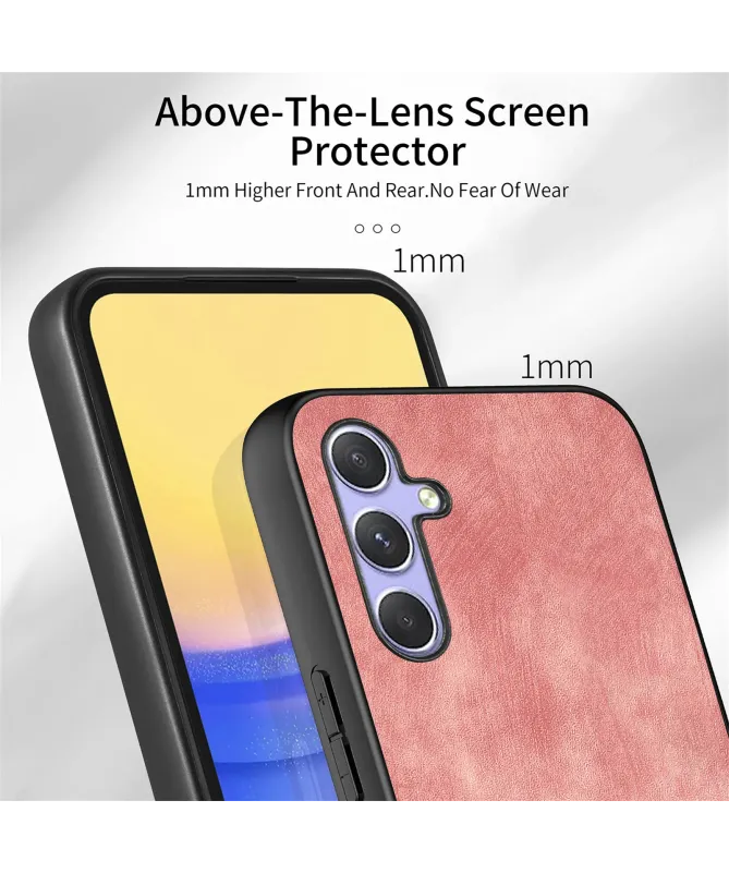 Coque Portefeuille Samsung Galaxy A17 5G Effet Cuir avec Support