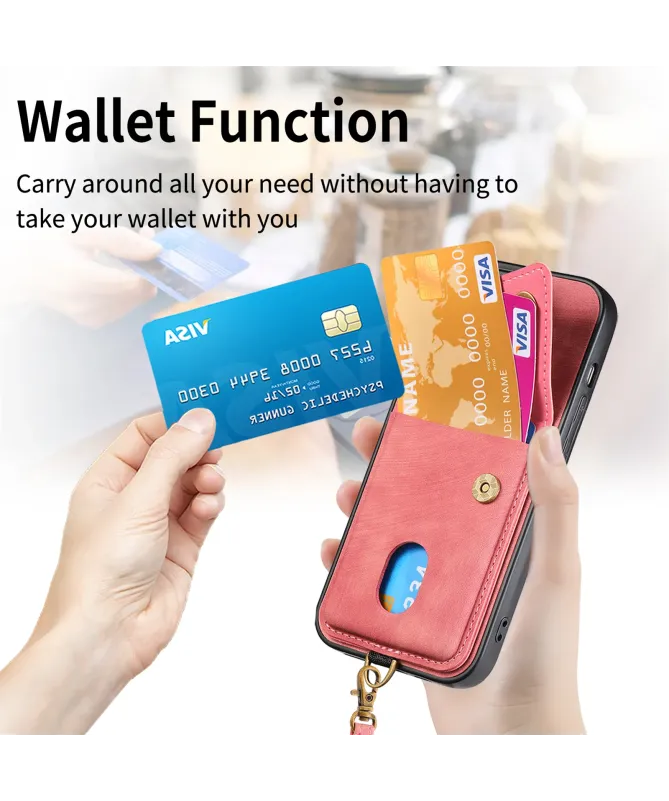 Coque Portefeuille Samsung Galaxy A17 5G Effet Cuir avec Support