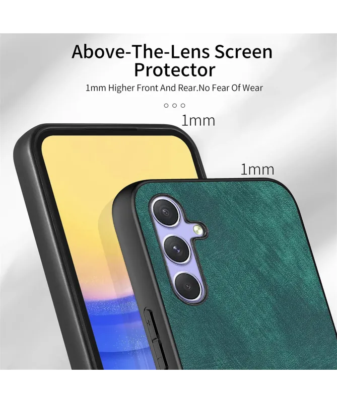 Coque Portefeuille Samsung Galaxy A17 5G Effet Cuir avec Support