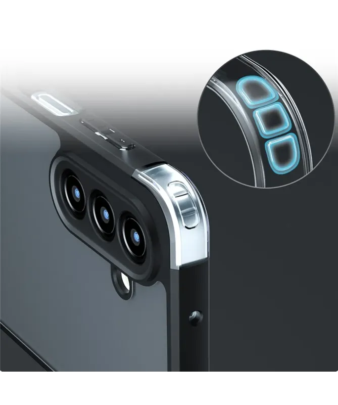 Coque Samsung Galaxy A17 5G Transparente Anti-choc avec Bumper