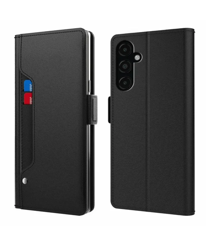 Housse Samsung Galaxy A17 5G Flip premium porte cartes avec miroir