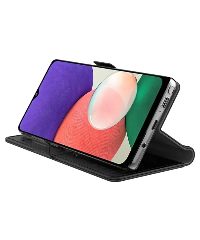 Housse Samsung Galaxy A17 5G Flip premium porte cartes avec miroir