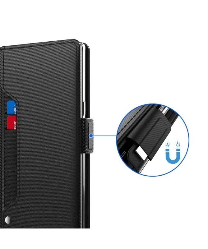 Housse Samsung Galaxy A17 5G Flip premium porte cartes avec miroir