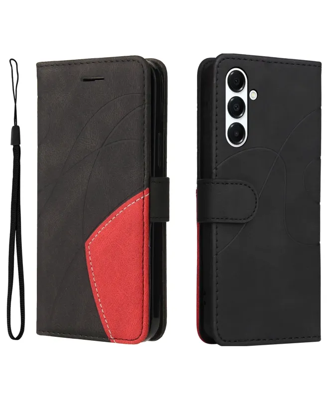 Housse Portefeuille Galaxy A17 5G Bicolore Artistique avec Support