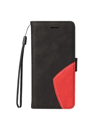 Housse Portefeuille Galaxy A17 5G Bicolore Artistique avec Support