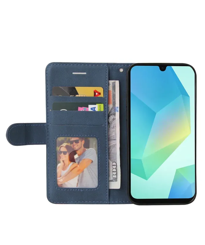 Housse Portefeuille Galaxy A17 5G Bicolore Artistique avec Support