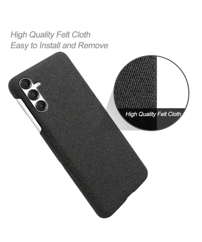 Coque Samsung Galaxy A17 5G revêtement tissu