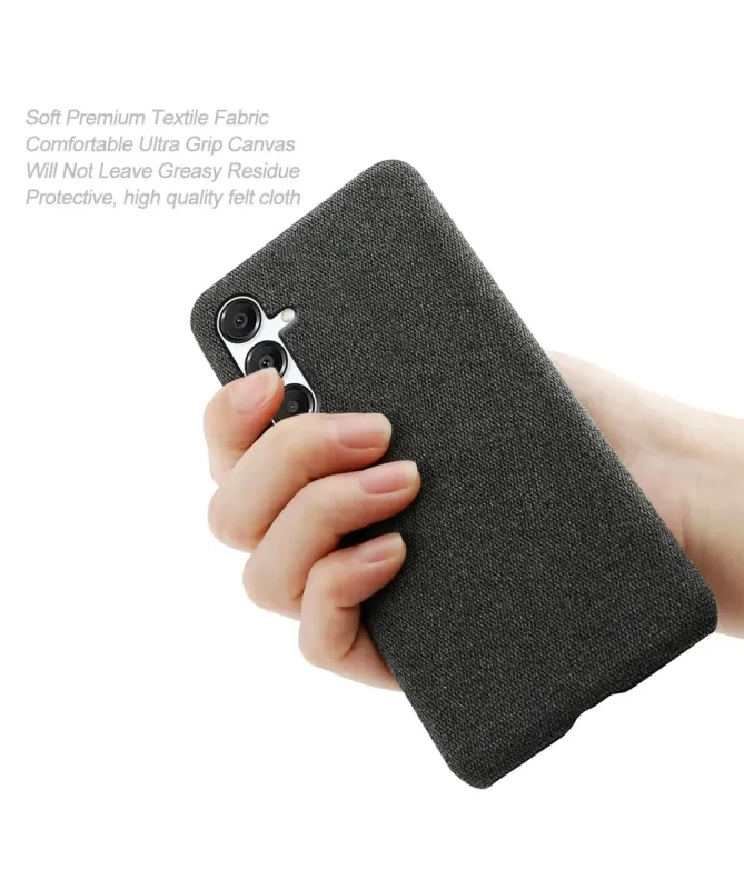 Coque Samsung Galaxy A17 5G revêtement tissu