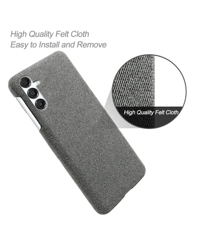 Coque Samsung Galaxy A17 5G revêtement tissu