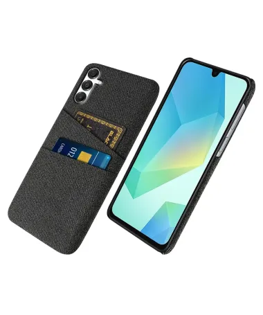 Coque Samsung Galaxy A17 5G en Tissu Anti-choc avec Porte-Carte