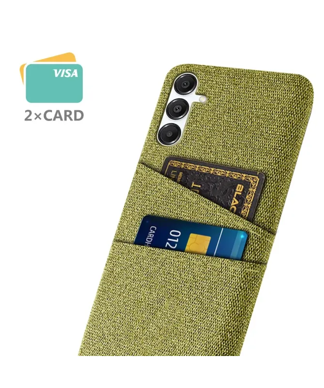 Coque Samsung Galaxy A17 5G en Tissu Anti-choc avec Porte-Carte
