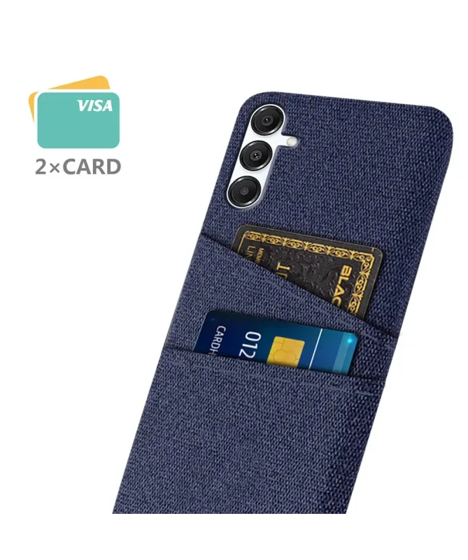 Coque Samsung Galaxy A17 5G en Tissu Anti-choc avec Porte-Carte