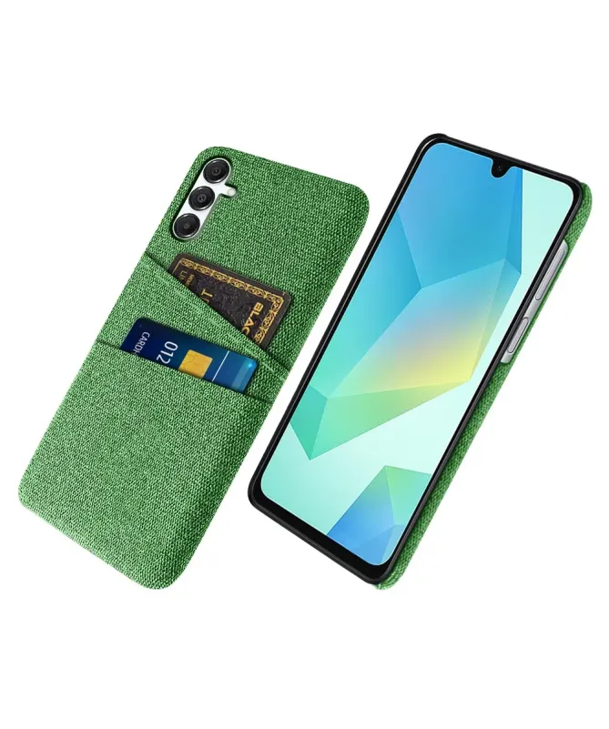 Coque Samsung Galaxy A17 5G en Tissu Anti-choc avec Porte-Carte