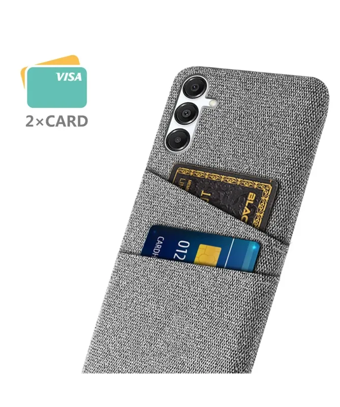 Coque Samsung Galaxy A17 5G en Tissu Anti-choc avec Porte-Carte