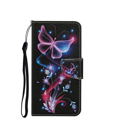 Housse Samsung Galaxy A17 5G Papillon Lumineux