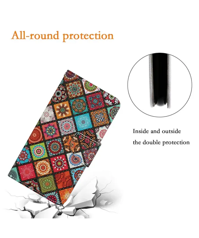Housse Samsung Galaxy A17 5G Kaleidoscope Mandala