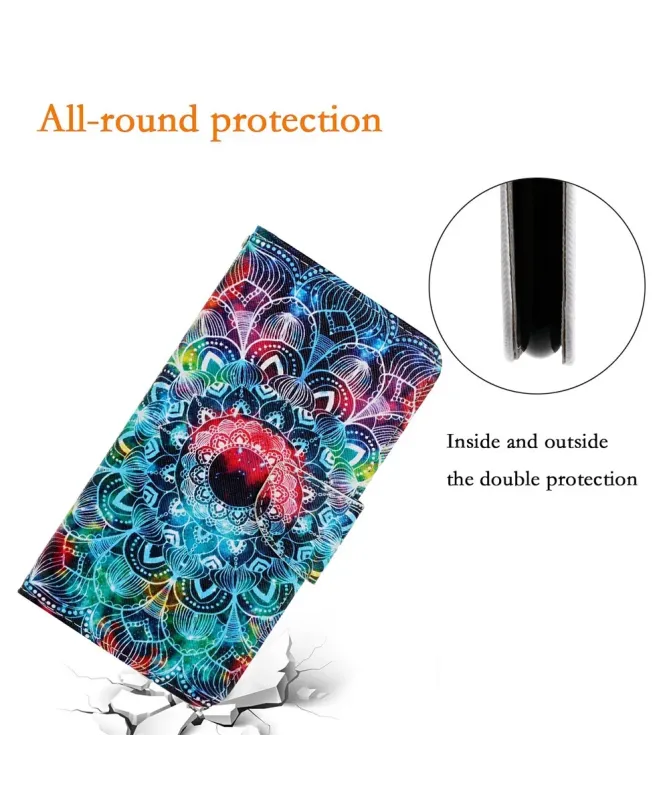 Housse Samsung Galaxy A17 5G Mandala Coloré