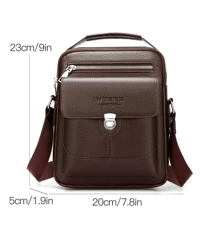 Sac Bandoulière Homme Imperméable avec Poignée | D836